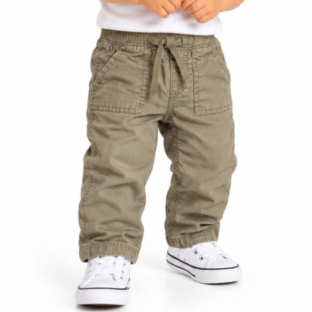 🔥 5 for $30 🔥 GAP Boys Insulated Khaki Cargo Pants | Size 6-12M